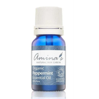 Amina's Natural Skincare Pure Organic Peppermint Essential Oil - 10ml