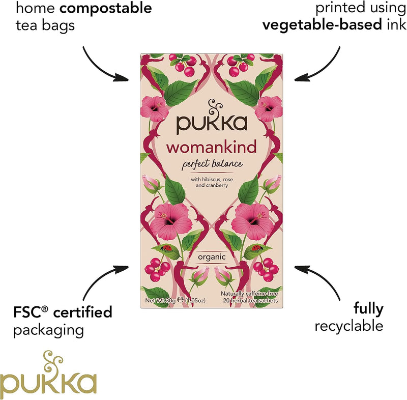 Pukka Womankind Herbal Tea - 20 Teabags