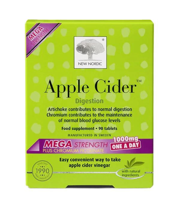New Nordic Apple Cider Mega Strength - 90 Tablets