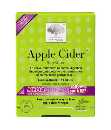 New Nordic Apple Cider Mega Strength - 90 Tablets
