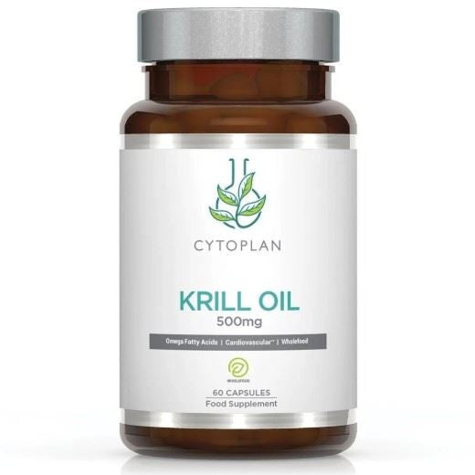 Cytoplan Krill Oil 500mg - 60 Capsules