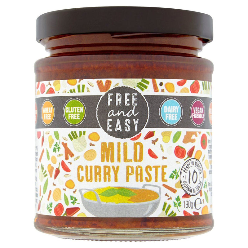 Free & Easy Mild Curry Paste - 190g