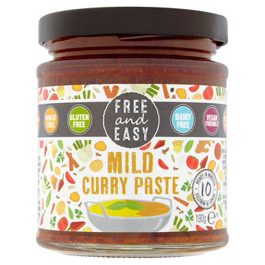 Free & Easy Mild Curry Paste - 190g