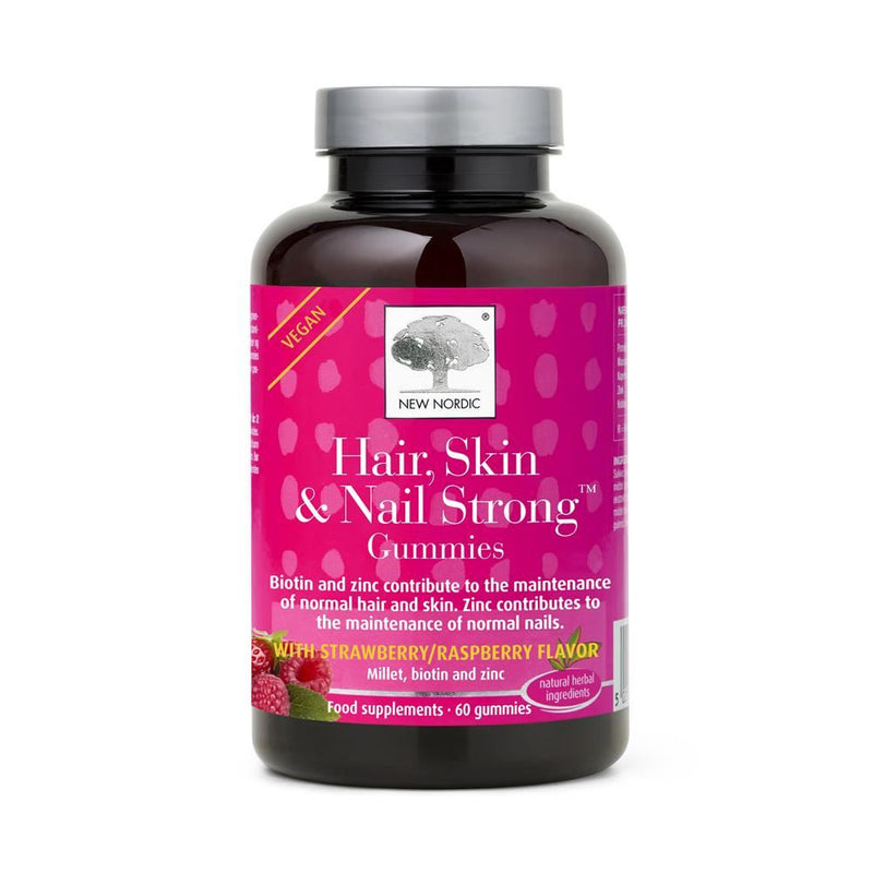 New Nordic Hair Skin & Nail Strong - 60 Gummies