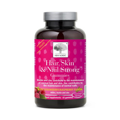New Nordic Hair Skin & Nail Strong - 60 Gummies