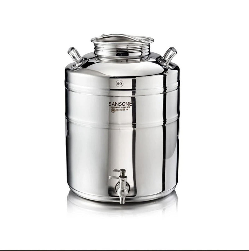 Aethalis Sansone Fusti for Storing and Dispensing Olive Oil - 20L
