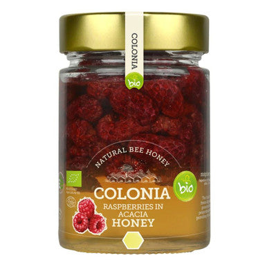 Colonia Organic Raspberries in Acacia Honey - 420g