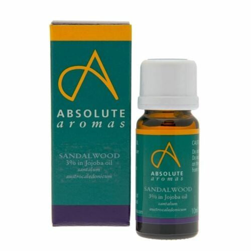 Absolute Aromas Sandalwood 3% in Jojoba Oil - 10ml