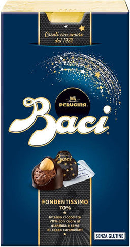 Baci Bijou Extra Dark 70% Chocolate Box - 175g