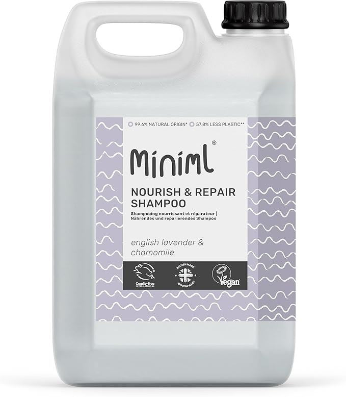 Miniml Nourish & Repair Shampoo Lavender & Chamomile - 5L Refill
