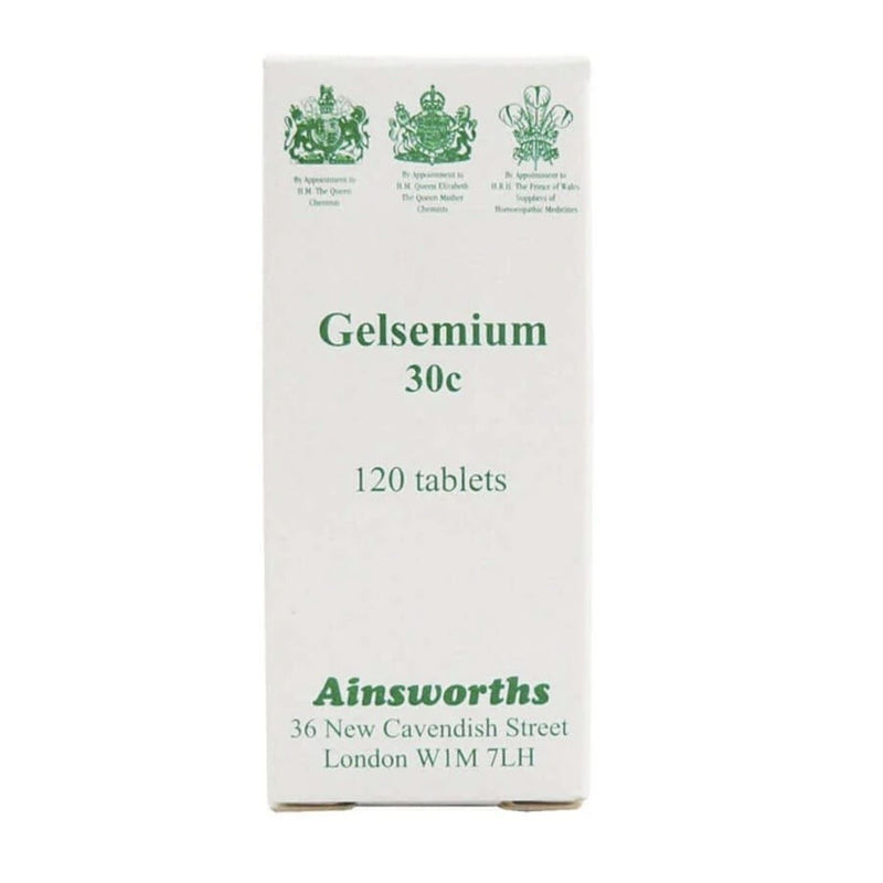 Ainsworths Gelsemium 30C Single Counter Remedy - 120 Tabs