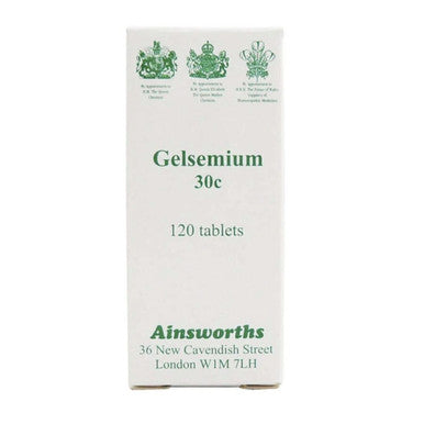 Ainsworths Gelsemium 30C Single Counter Remedy - 120 Tabs