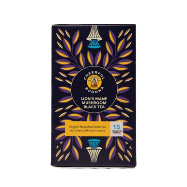 Cheerful Buddha Lion's Mane Black Tea - 15 Teabags