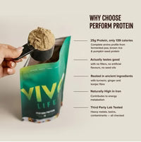Vivo Life Perform Acai & Blueberry Plant Protein - 988g