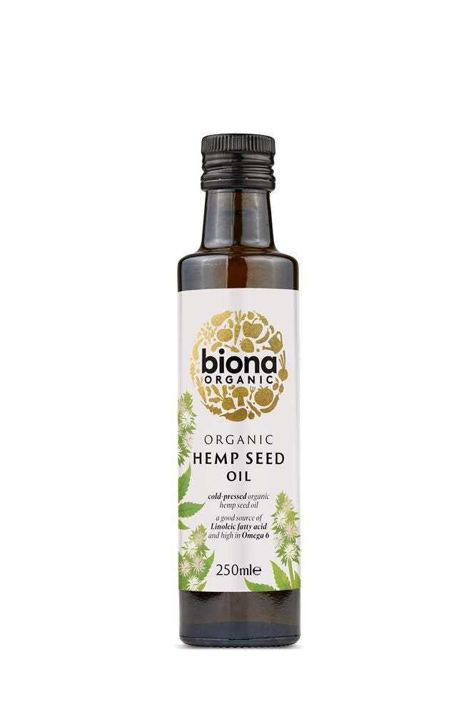 Biona Organic Cold Pressed Hemp Seed Oil - 250ml