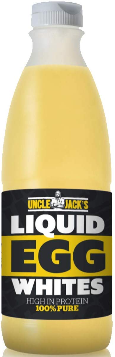 Uncle Jack's Free Range Liquid Egg White's - 1 Litre