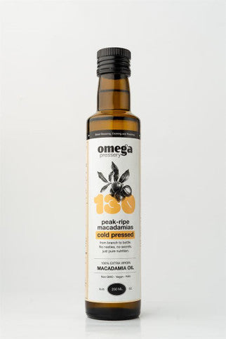 Omega Pressery Extra Virgin Macadamia Oil - 250ml
