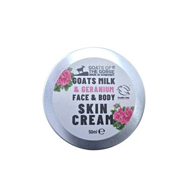 Goats of the Gorge Goats Milk Skin Cream Geranium - 50ml