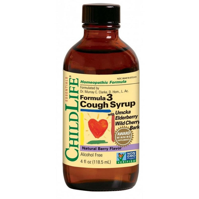 ChildLife Essentials Formula 3 Cough Syrup - 118.5ml