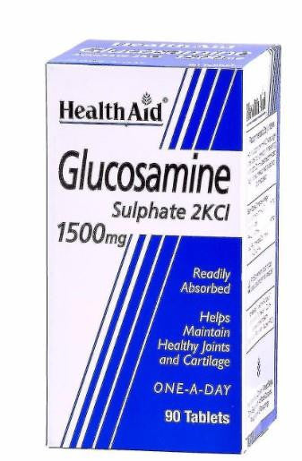 HealthAid Glucosamine Sulphate 2KCl 1500mg - 90 Tablets