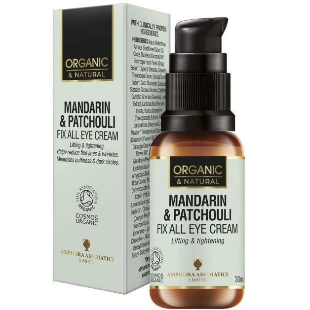 Amphora Aromatics Mandarin & Patchouli Fix All Eye Cream - 30ml