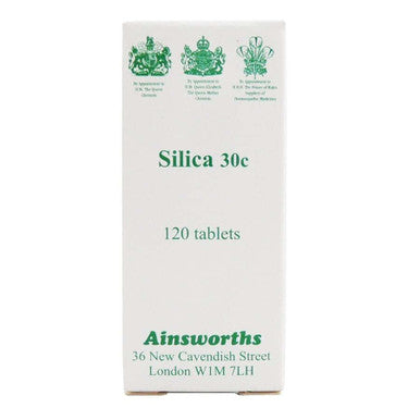 Ainsworths Silica 30C Single Counter Remedy - 120 Tablets