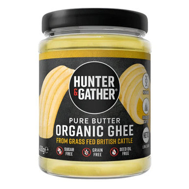 Hunter & Gather Organic British Grass-Fed Ghee - 450g