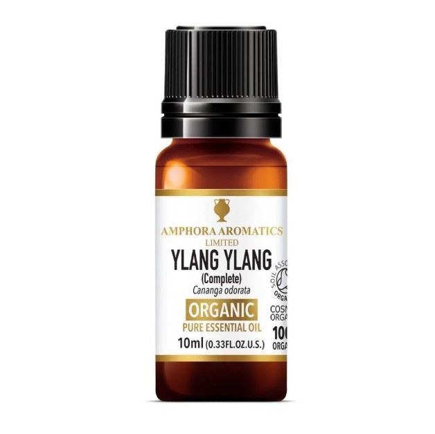 Amphora Aromatics Ylang Ylang Organic Essential Oil - 10ml