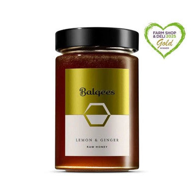 Balqees Raw Honey Lemon Zest & Ginger - 250g