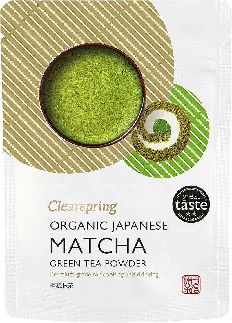 Clearspring Organic Matcha Green Tea Powder (Pouch) 40g