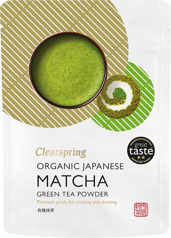 Clearspring Organic Matcha Green Tea Powder (Pouch) 40g