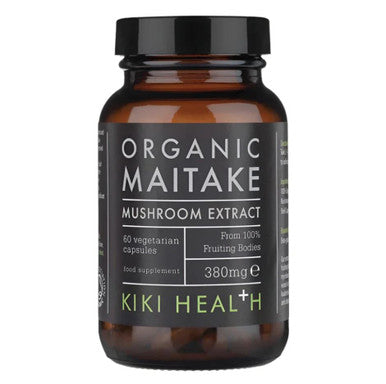 KIKI Health Organic Maitake Mushroom Extract - 60 Veg Caps
