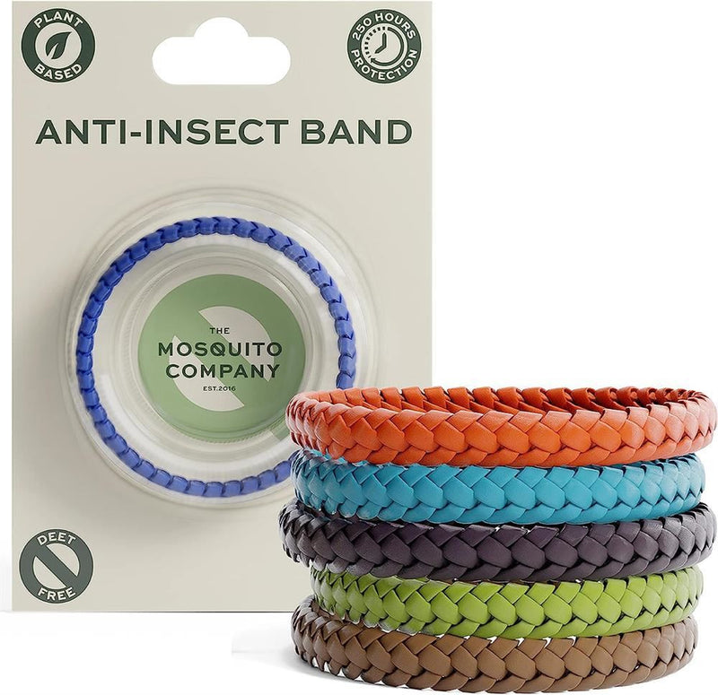 The Mosquito Company Leather Anti Insect Band - 1 Band