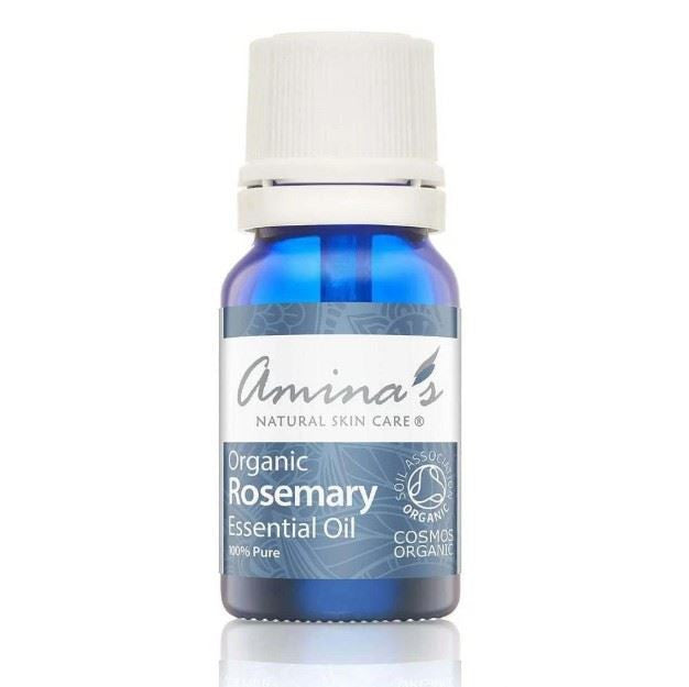 Amina's Natural Skincare Pure Organic Rosemary Essential Oil - 10ml