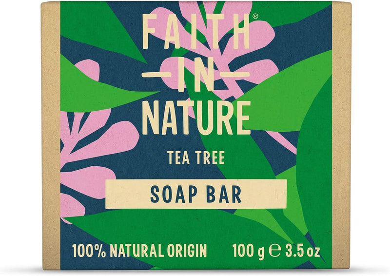 Faith in Nature Tea Tree Soap Bar - 100g
