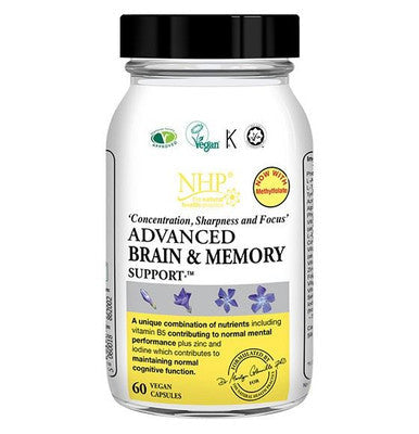 Natural Health Practice Advanced Brain & Memory Support - 60 Capsules