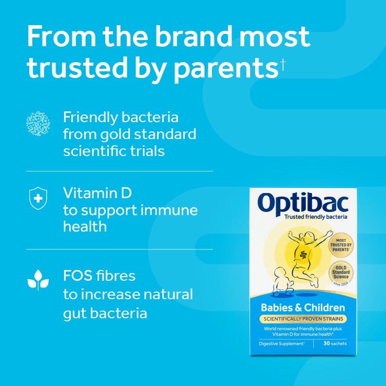 Optibac Probiotics for Babies & Children  - 30 Sachets