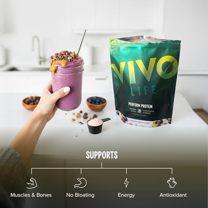 Vivo Life Perform Salted Maca Caramel Plant Protein - 988g