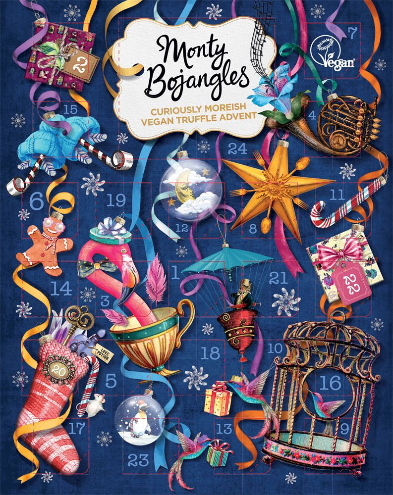 Monty Bojangles Curiously Moreish Vegan Truffle Advent Calendar - 235g
