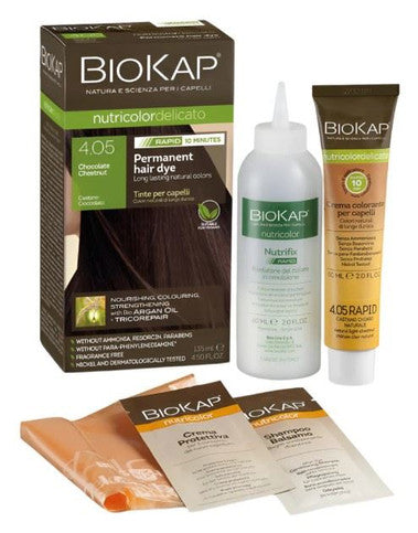 BioKap Chocolate Chestnut 4.05 Rapid Permanent Hair Dye - 140ml
