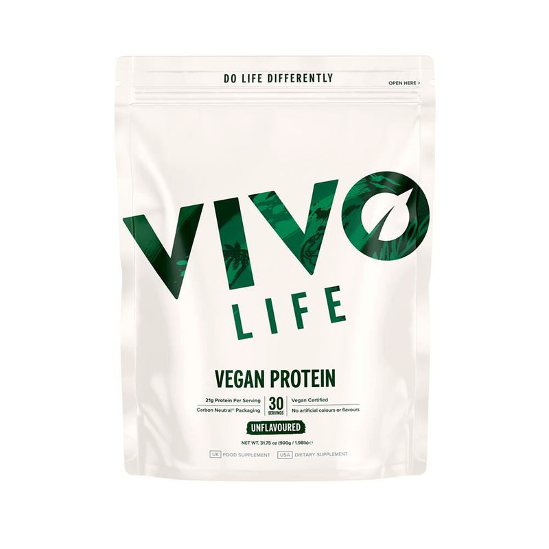 Vivo Life Unflavoured Vegan Protein - 900g
