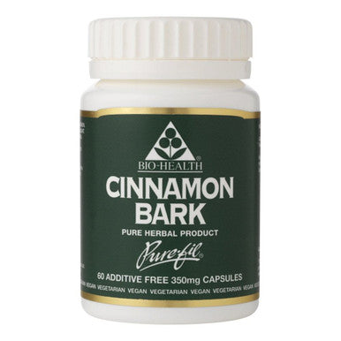Bio Health Cinnamon Bark 350mg - 60 Capsules
