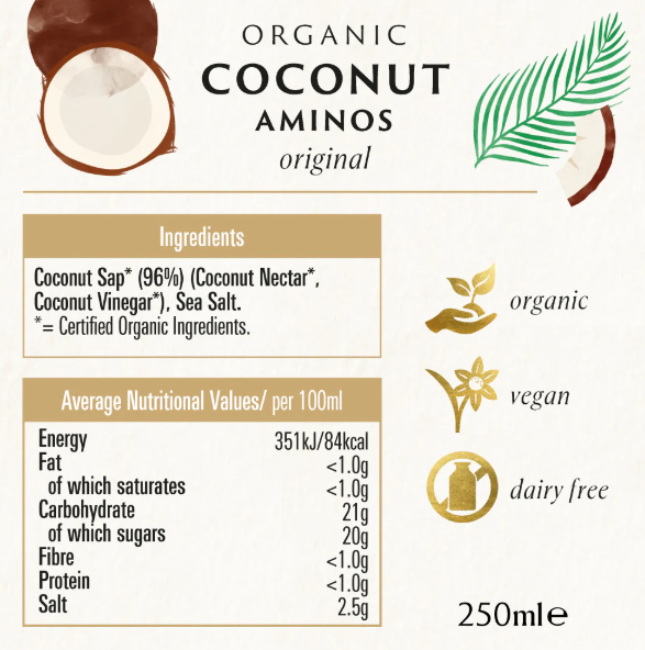 Biona Organic Coconut Aminos Original - 250ml