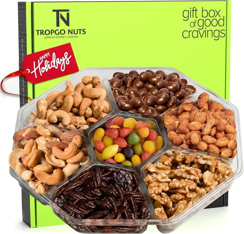Tropgo Nut & Sweet Platter Gift Box - 550g