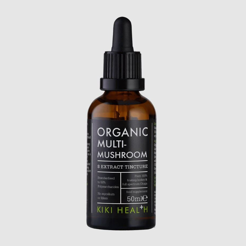 KIKI Health Organic Multi-Mushroom Extract Tincture - 50ml
