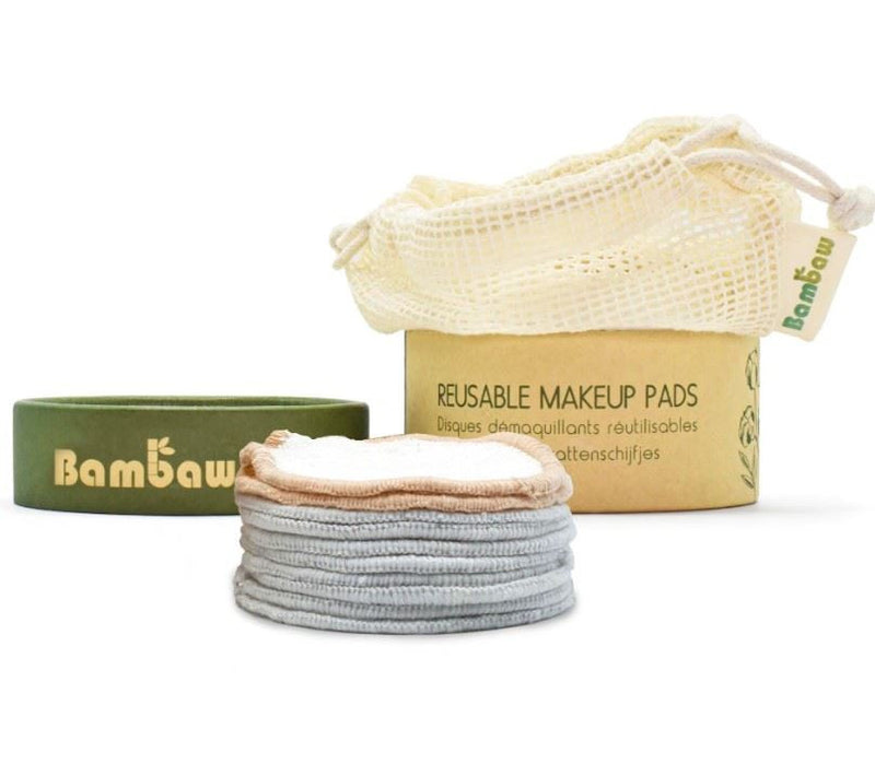 Bambaw Reusable Make-Up Pads Tube - 10 Units