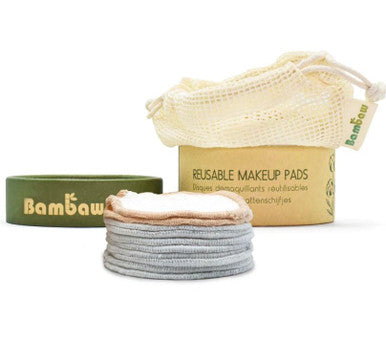Bambaw Reusable Make-Up Pads Tube - 10 Units