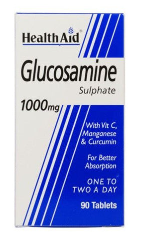 HealthAid Glucosamine Sulphate 2KCl 1000mg - 90 Tablets