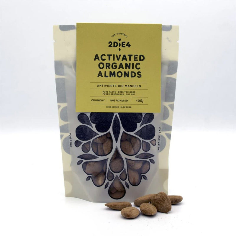 2DiE4 Activated Organic Almonds - 100g