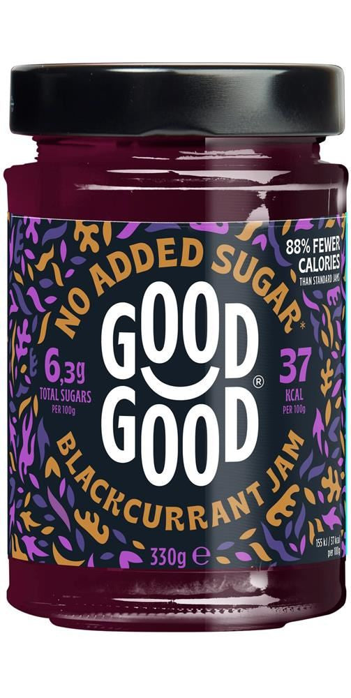 GOOD GOOD Blackcurrant Jam - 330g